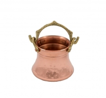 Decorative Items/Copper Buckets :Copper Mini Traditional Bucket