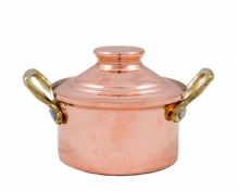 Kitchen Ware/Mini Kitchen Ware :Copper Mini Sauce Pot N8