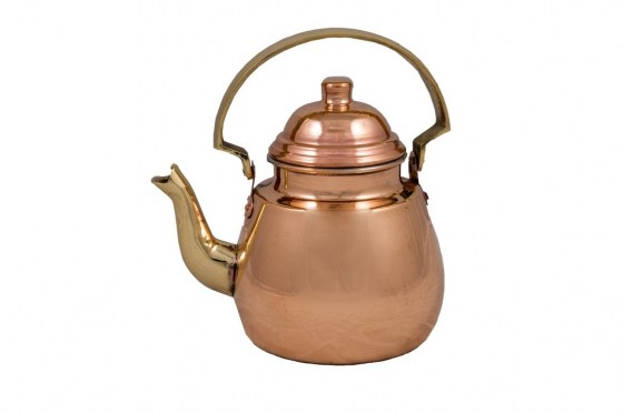 Coffee accessories/Copper - Brass Coffee Cups - Tea Pots :Copper Tea Pot