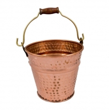 Decorative Items/Copper Buckets :Copper Small Bucket N1