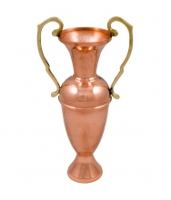 Decorative Items/Copper - Brass Engraved Vase :Copper Vase N3