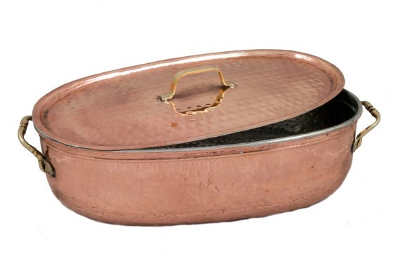 Kitchen Ware/Cooking Pans :Copper Fish Kettle