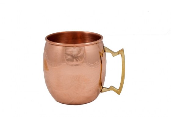 Bar Accessories/Copper Glasses :Copper Rounded Glass