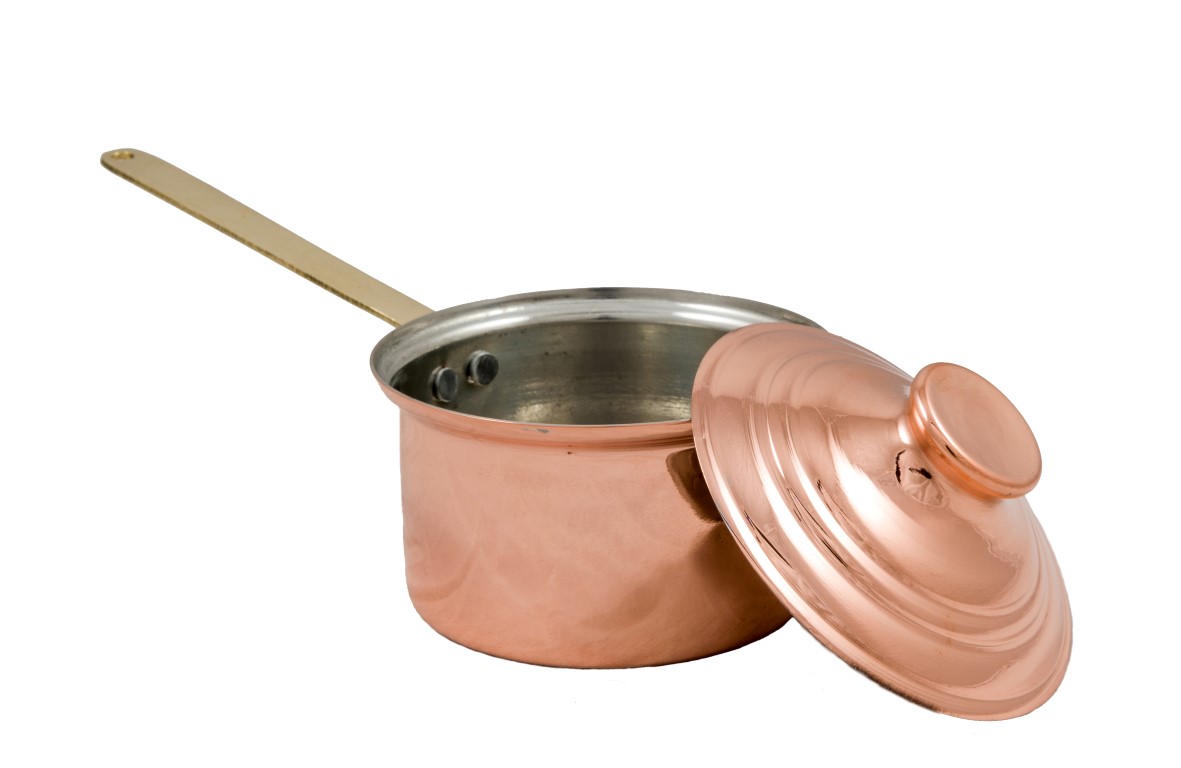 Copper Mini Milk Pots