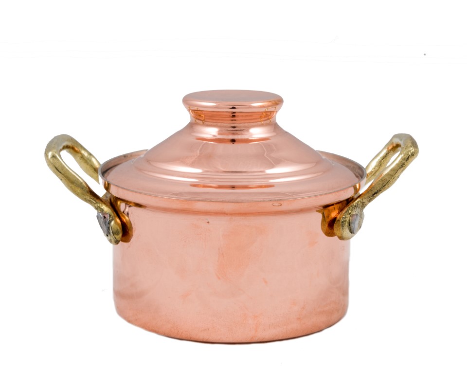 Copper Mini Sauce Pots